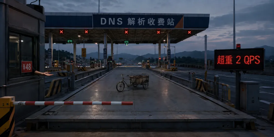 DNS 解析收费站