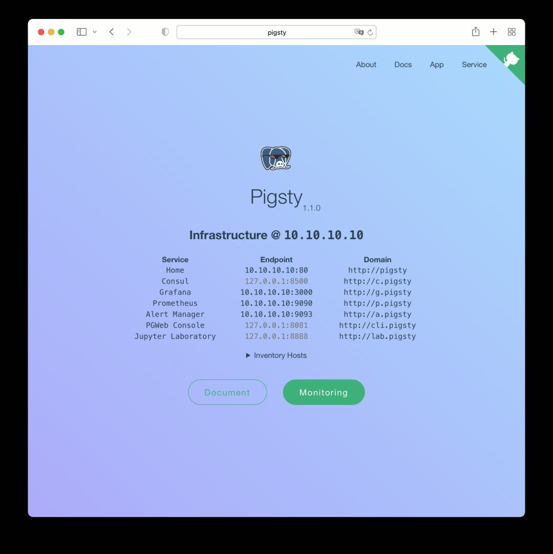 homepage